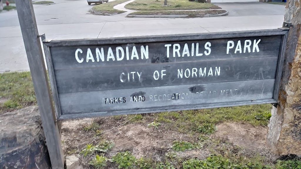 Canadian Trails Park | 3600 S Canadian Trails Dr, Norman, OK 73072, USA | Phone: (405) 366-5472