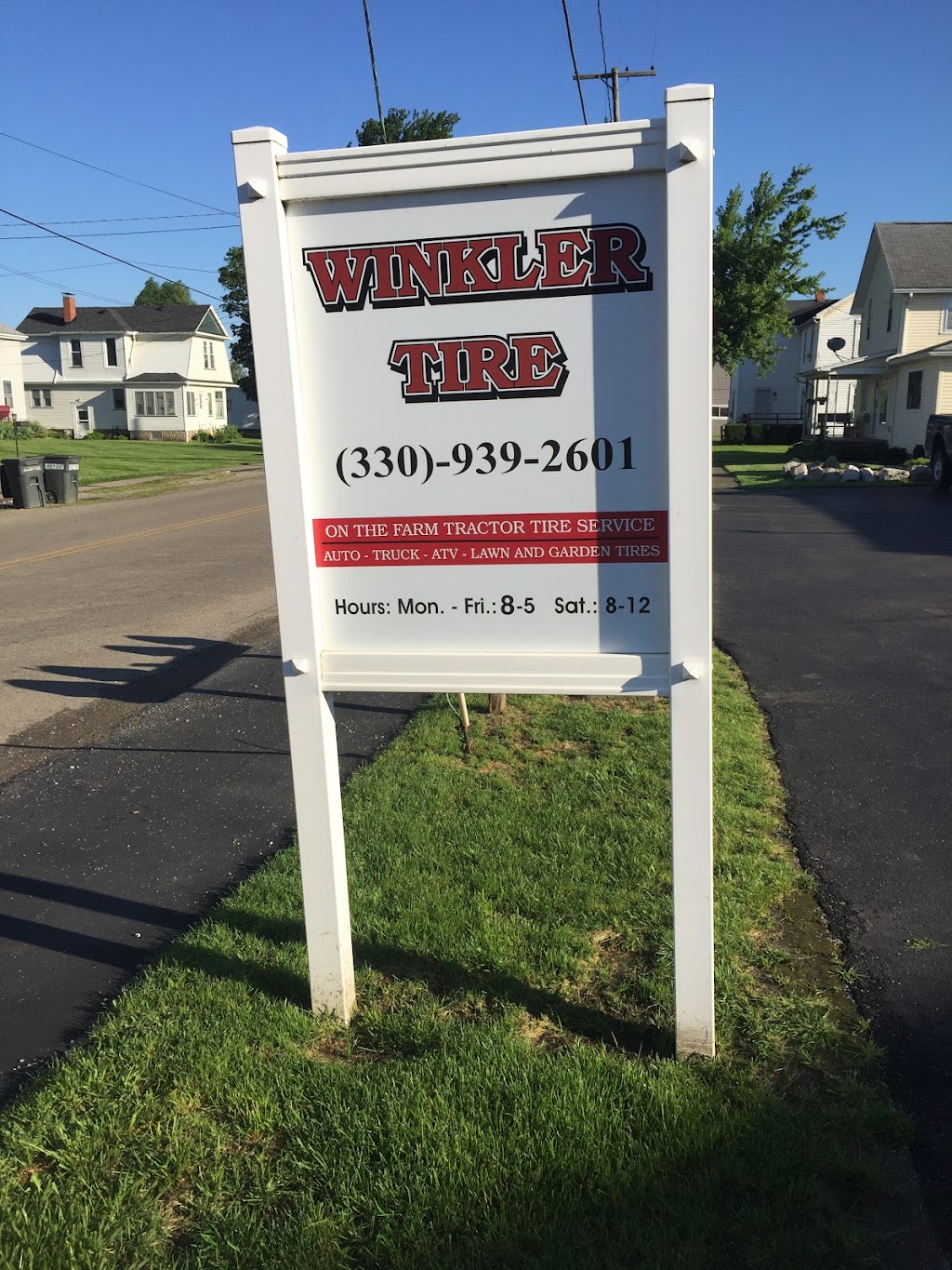 Winkler Tire | 13839 Kauffman Ave, Sterling, OH 44276, USA | Phone: (330) 939-2601