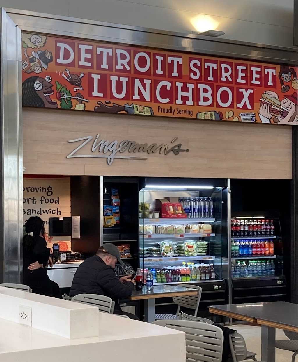 Detroit Street Lunchbox | McNamara Terminal, Between Gates A74 and A76, Worldgateway Pl, Detroit, MI 48242, USA | Phone: (734) 941-3480