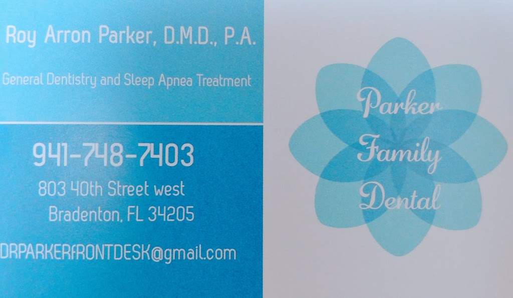 Parker Family Dental of Bradenton | 803 40th St W, Bradenton, FL 34205, USA | Phone: (941) 748-7403