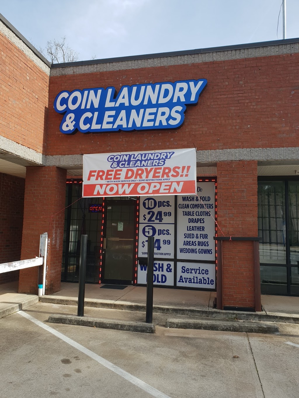 Holcombe Coin Laundry & Cleaners | 1026 Holcombe Rd suite b, Decatur, GA 30032, USA | Phone: (706) 383-9881