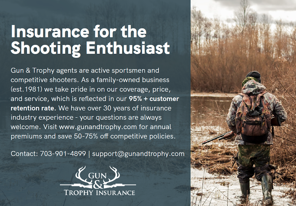 Gun and Trophy Insurance | 5160 Parkstone Dr Suite 130, Chantilly, VA 20151, USA | Phone: (703) 901-4899