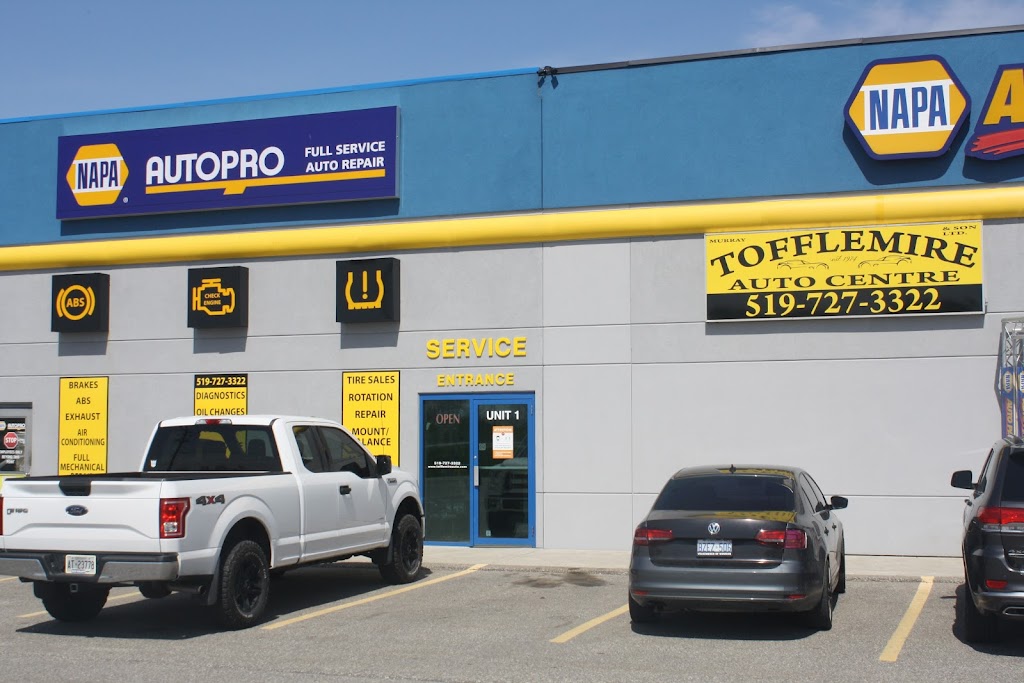 Tofflemire Auto Centre/ Lakeshore Napa Auto Pro | 962 Old Tecumseh Rd, Belle River, ON N0R 1A0, Canada | Phone: (519) 727-3322