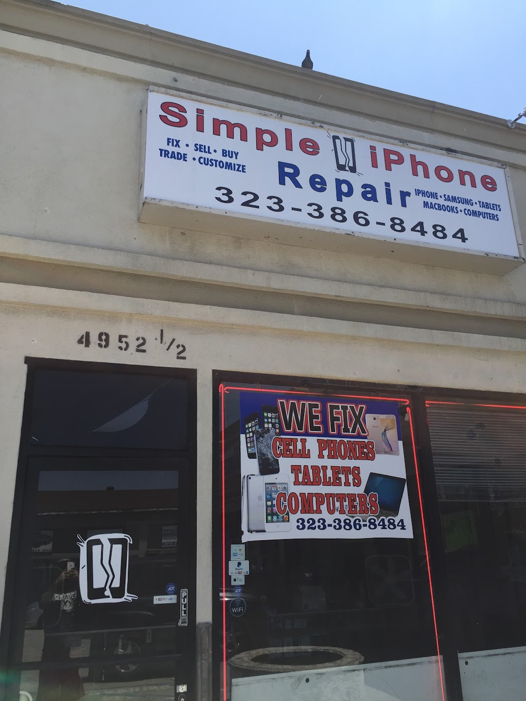 Simple iPhone Repair | 4952 1/2 Whittier Blvd, East Los Angeles, CA 90022, USA | Phone: (323) 386-8484