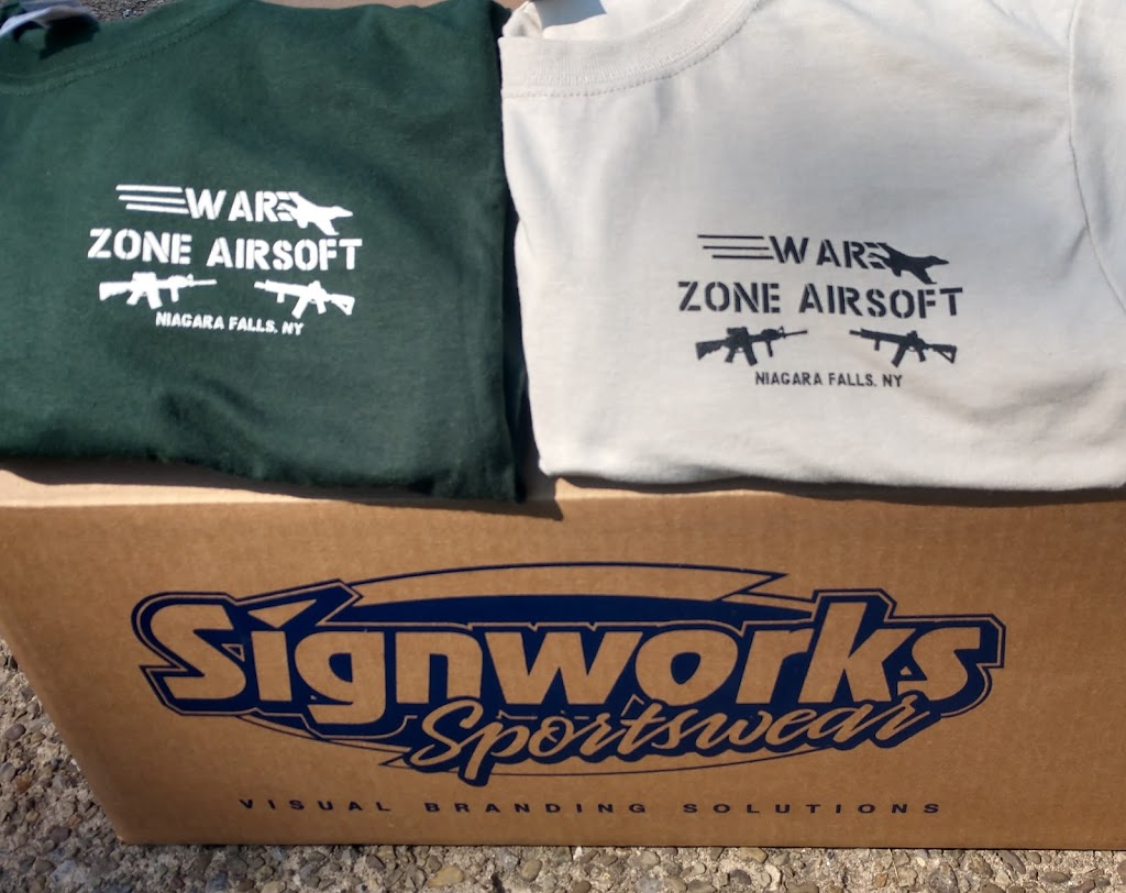 Signworks Sportswear | 6261 S Transit Rd, Lockport, NY 14094, USA | Phone: (716) 636-7446