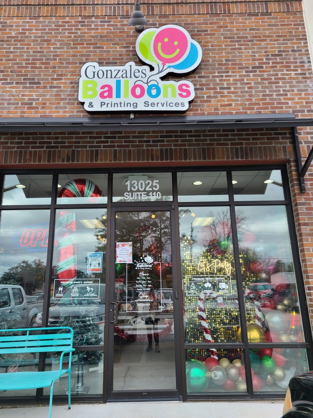 Gonzales Balloons Party Store | 13025 LA-44 Suite 110, Gonzales, LA 70737, USA | Phone: (225) 647-0821