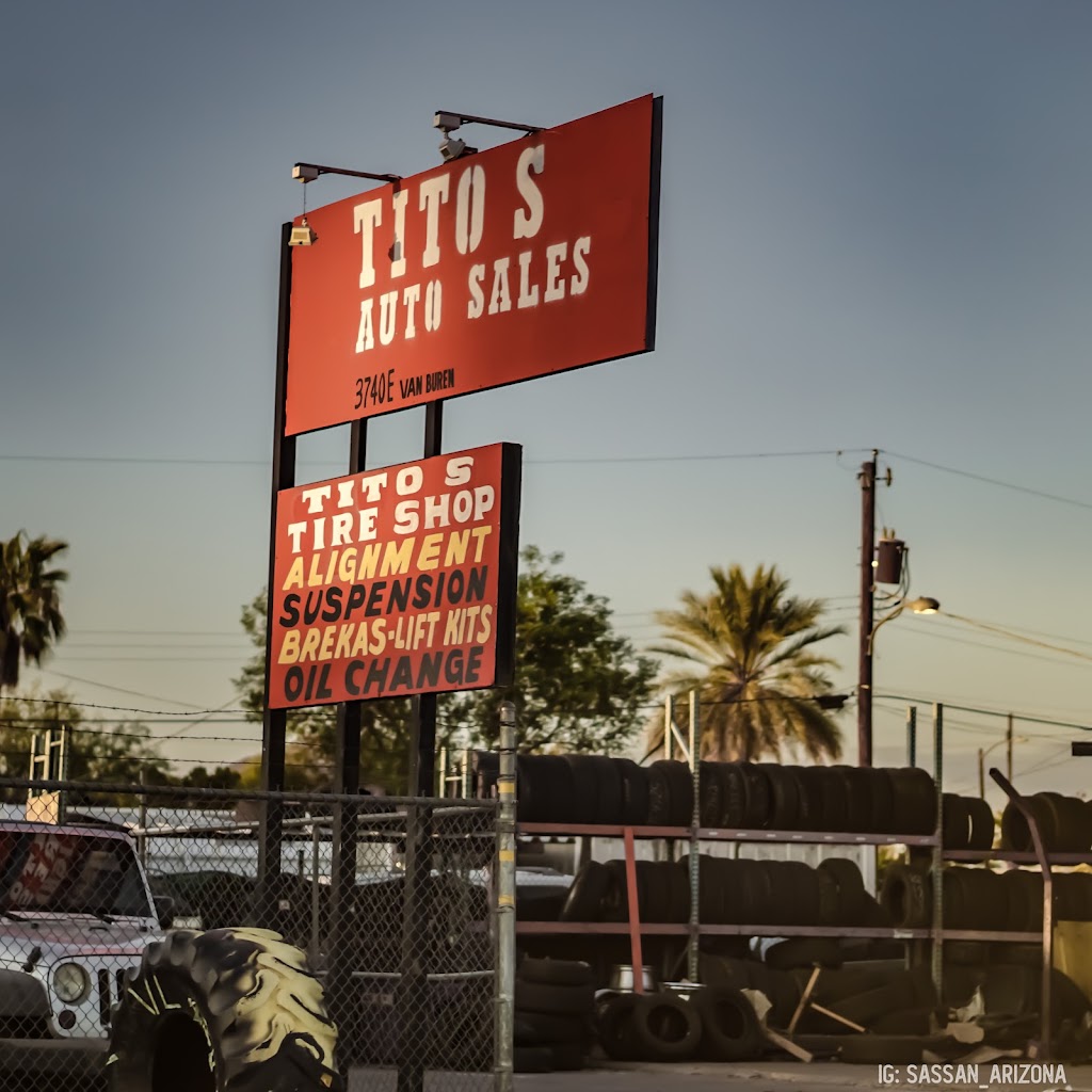 Titos Auto Sales | 3740 E Van Buren St, Phoenix, AZ 85008, USA | Phone: (602) 826-9041