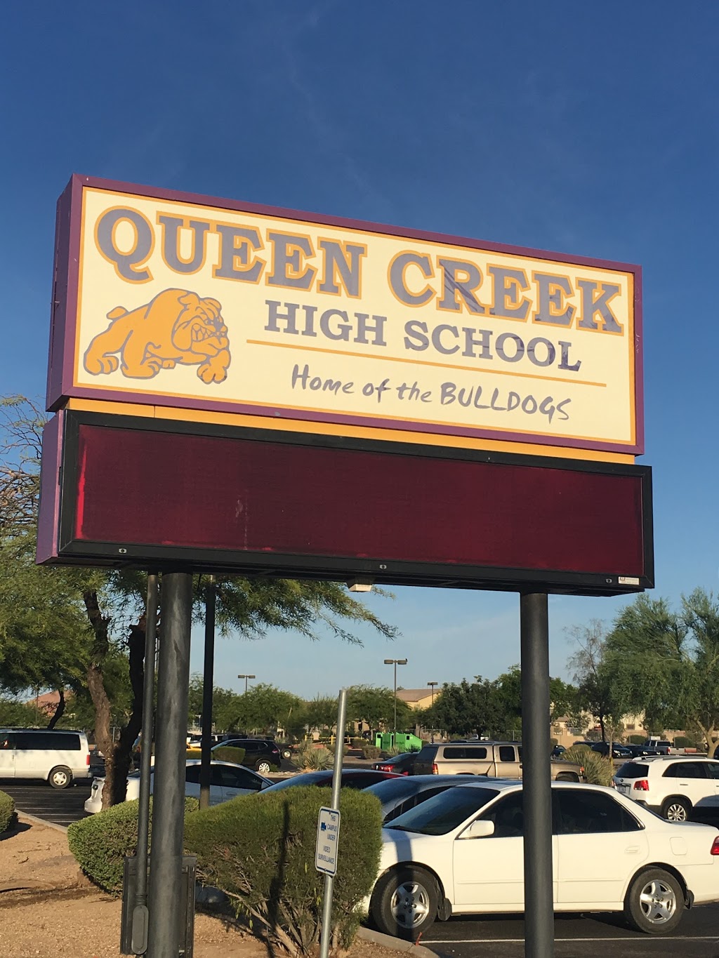 Queen Creek High School | 22149 E Ocotillo Rd, Queen Creek, AZ 85142, USA | Phone: (480) 987-5973