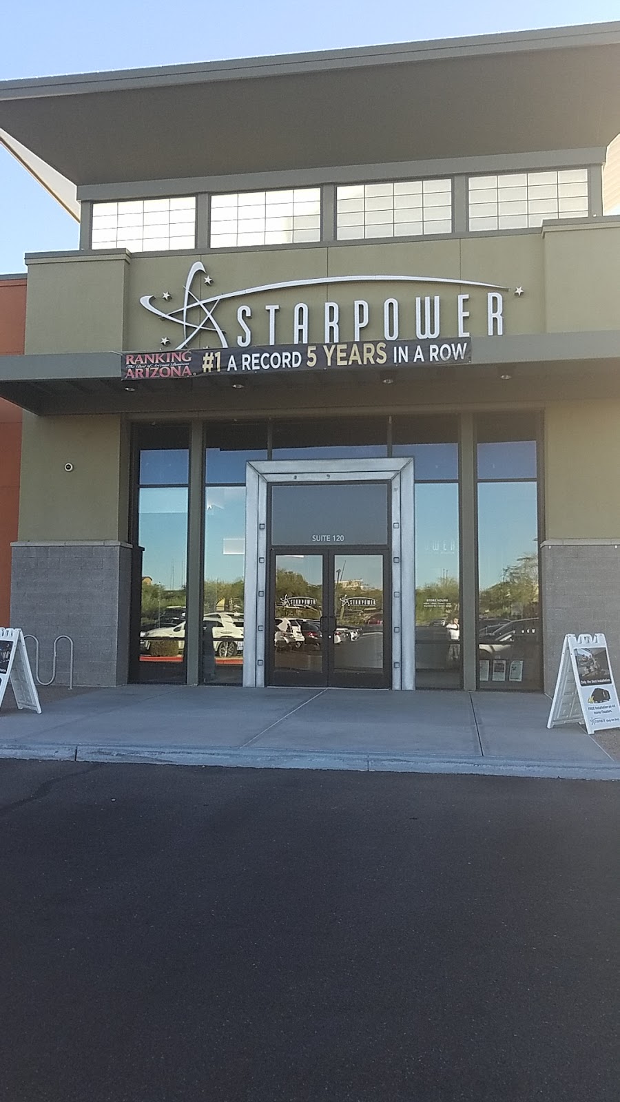 Starpower | 7077 E Mayo Blvd #120, Phoenix, AZ 85054, USA | Phone: (480) 538-1700