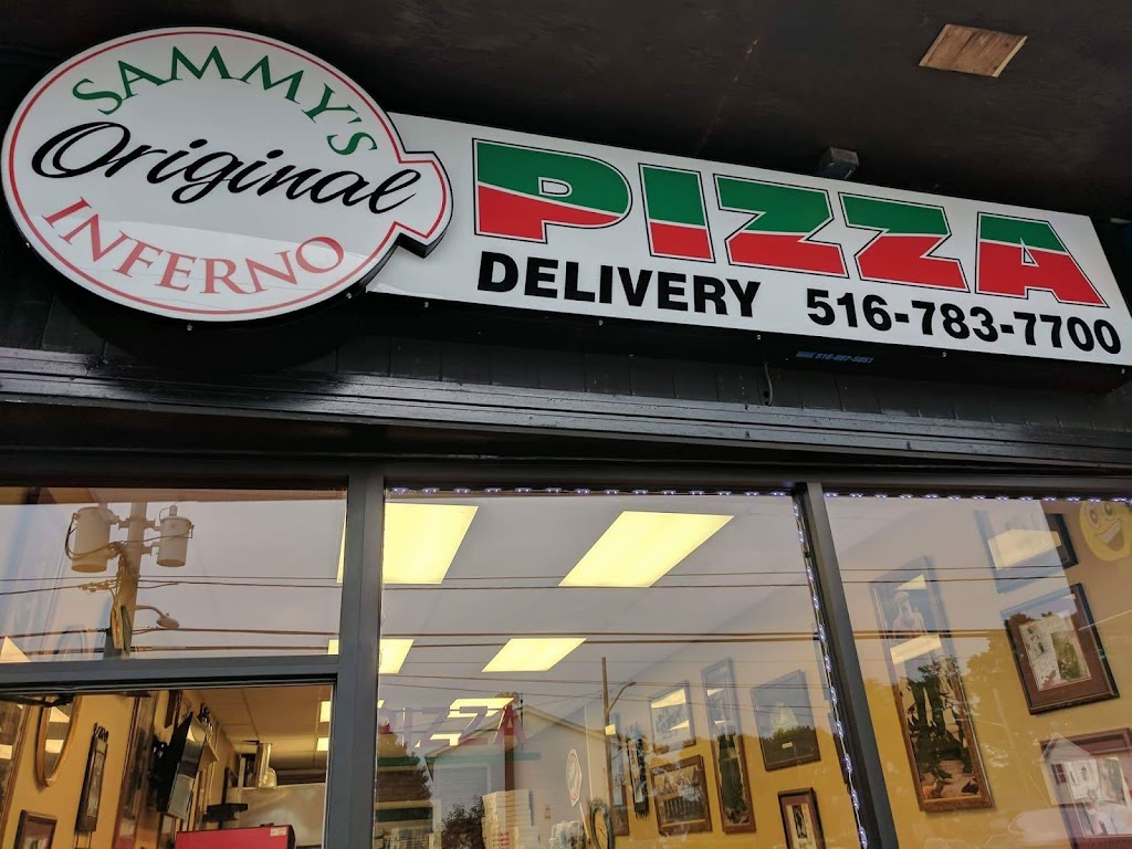 Sammys Original Pizza Inferno | 4121, 495 Newbridge Rd, East Meadow, NY 11554, USA | Phone: (516) 783-7700