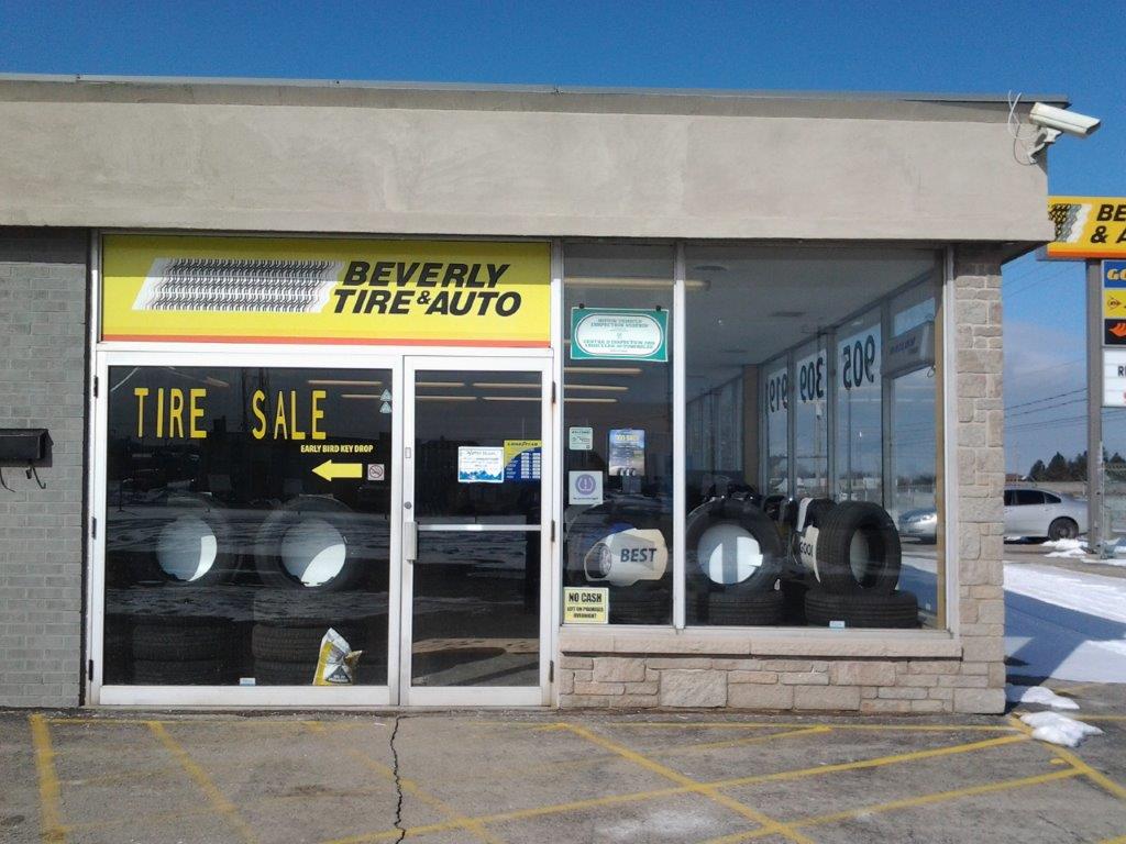 Beverly Tire & Auto | 209 South Service Rd West, Grimsby, ON L3M 1Y6, Canada | Phone: (905) 309-9191