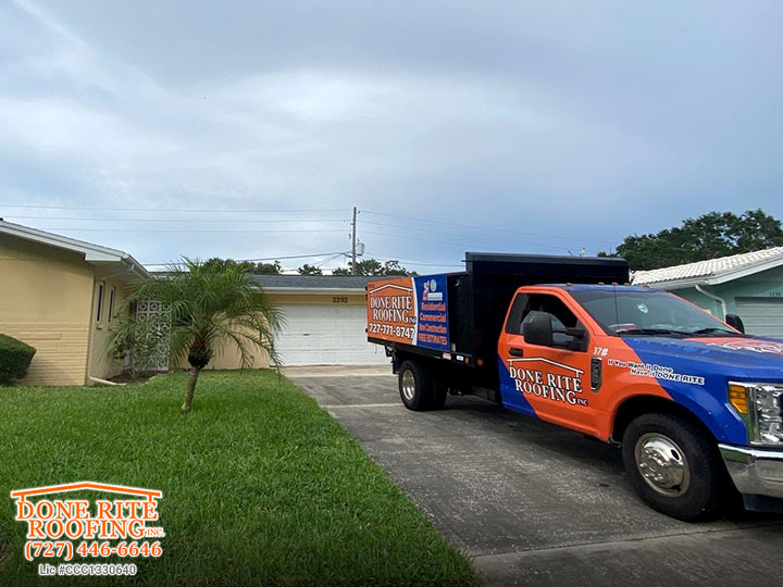 Done Rite Roofing Inc Palm Harbor | 211 Hedden Ct, Palm Harbor, FL 34683, USA | Phone: (727) 771-8747