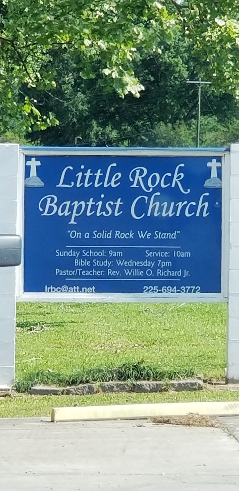 Little Rock Baptist Church | 7191 Morganza Hwy, Morganza, LA 70759, USA | Phone: (225) 694-3772