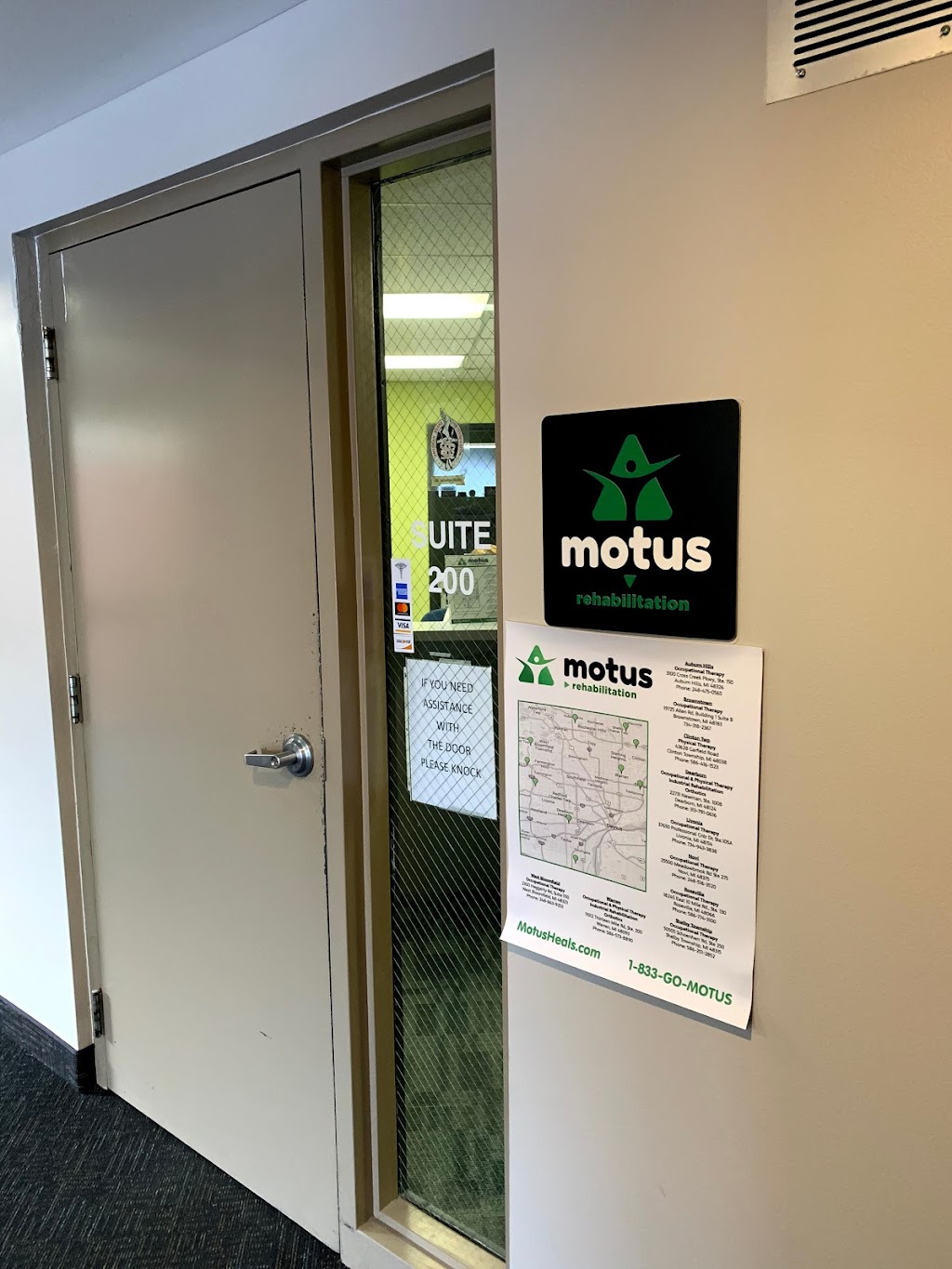 Motus Rehabilitation- Warren | 11012 E Thirteen Mile Rd #200, Warren, MI 48093, USA | Phone: (586) 573-8890