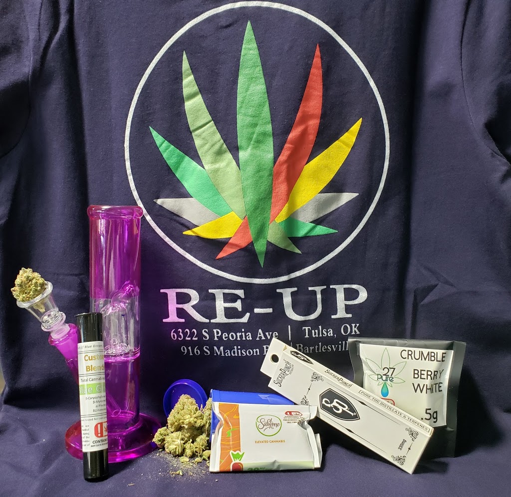 The Re-Up | 6322 S Peoria Ave, Tulsa, OK 74136, USA | Phone: (918) 340-5929