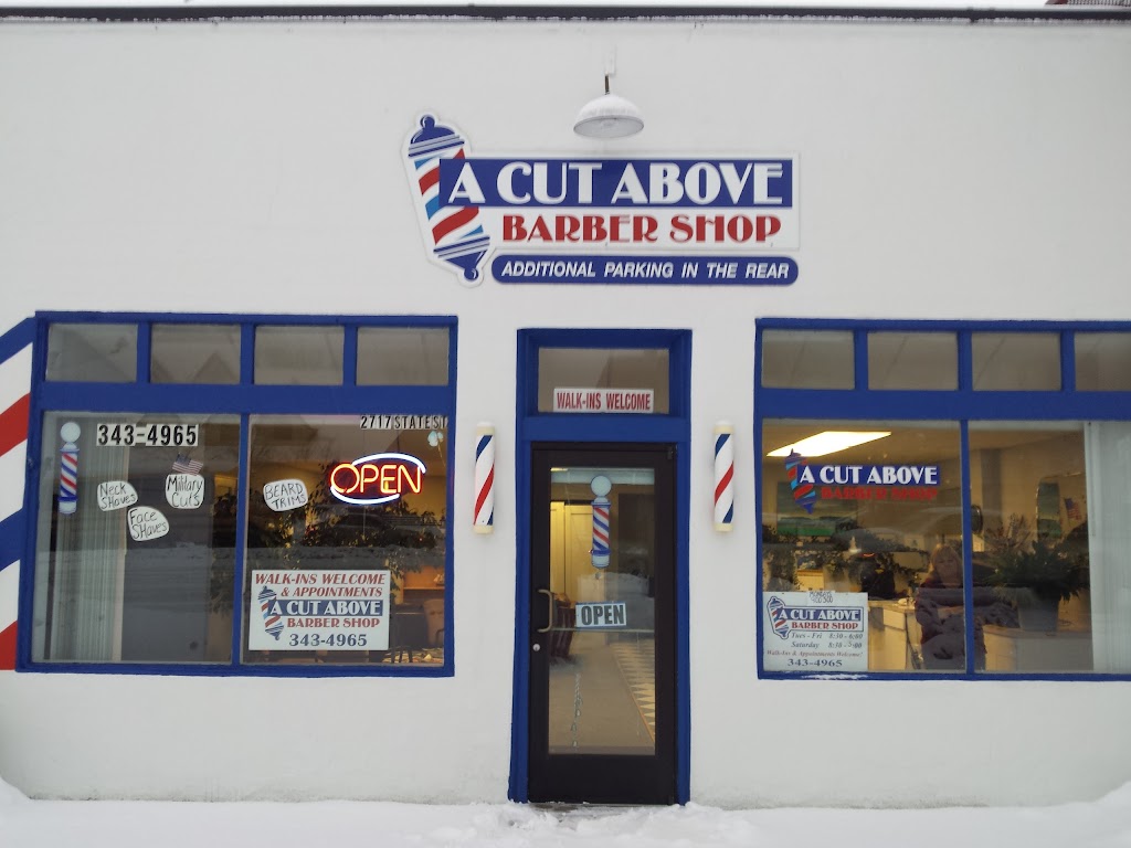 A Cut Above Barber Shop | 2717 W State St, Boise, ID 83702, USA | Phone: (208) 343-4965