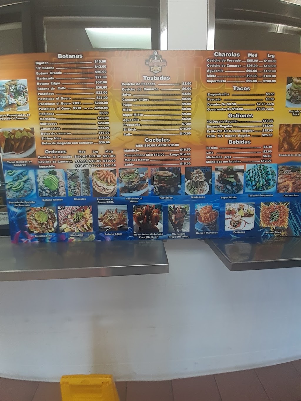 Mariscos el bigoton | 2124 Nadeau St, Los Angeles, CA 90001, USA | Phone: (213) 306-8934