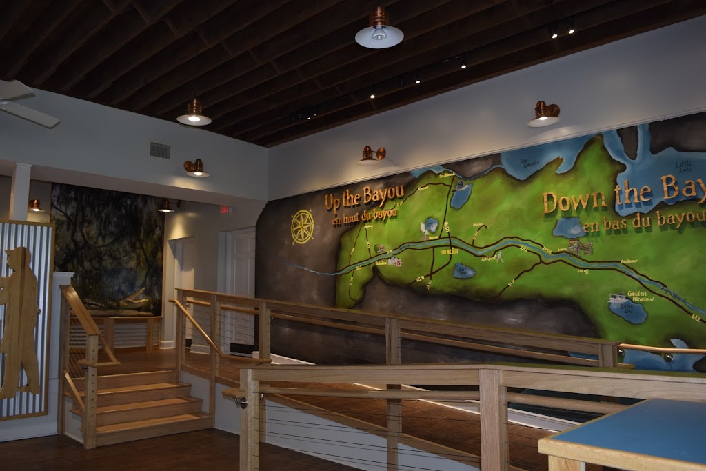 Louisianas Cajun Bayou Visitor Center | 4484 LA-1, Raceland, LA 70394, USA | Phone: (985) 537-5800