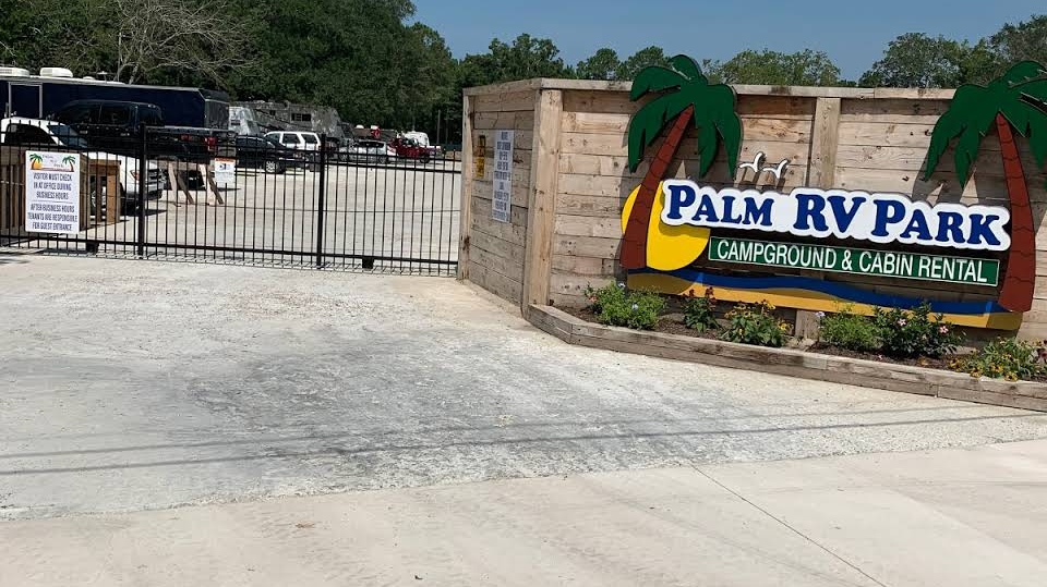 Palm RV Park Campground | 125 Thompson Rd Office, Alvin, TX 77511 | Phone: (409) 739-3159