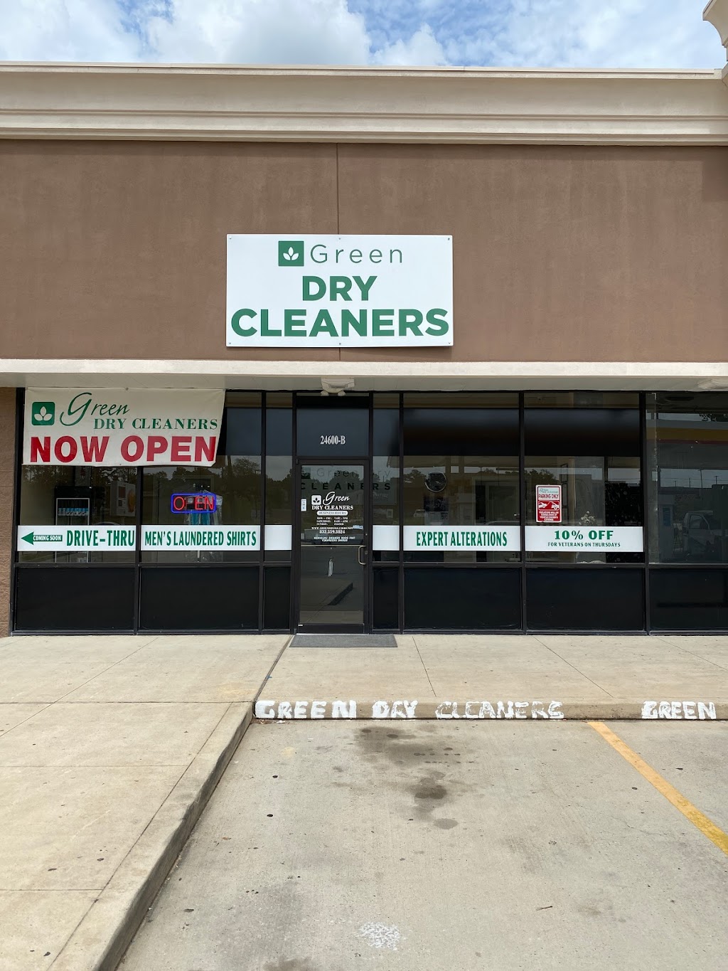 Green Dry Cleaners | 24600 Gosling Rd, Spring, TX 77389, USA | Phone: (346) 808-5664