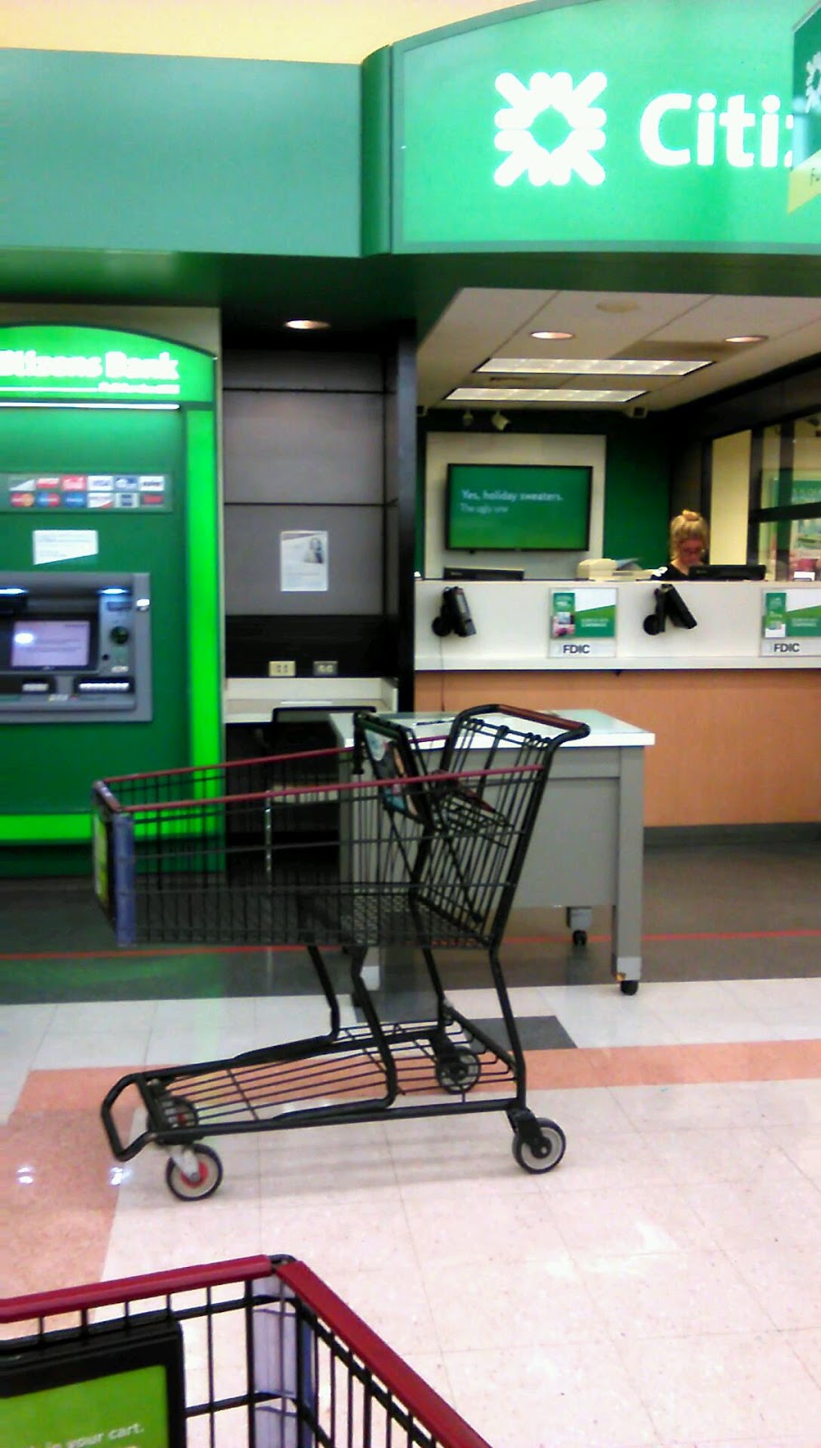 Citizens Bank Supermarket Branch | 1300 Country Club Rd, Monongahela, PA 15063, USA | Phone: (724) 258-4050