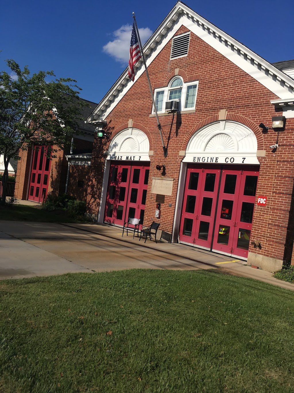 Chevy Chase Fire Department | 8001 Connecticut Ave, Chevy Chase, MD 20815, USA | Phone: (240) 773-4707