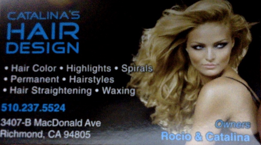 Catalinas Hair Design | 3407 Macdonald Ave B, Richmond, CA 94805, USA | Phone: (510) 237-5524