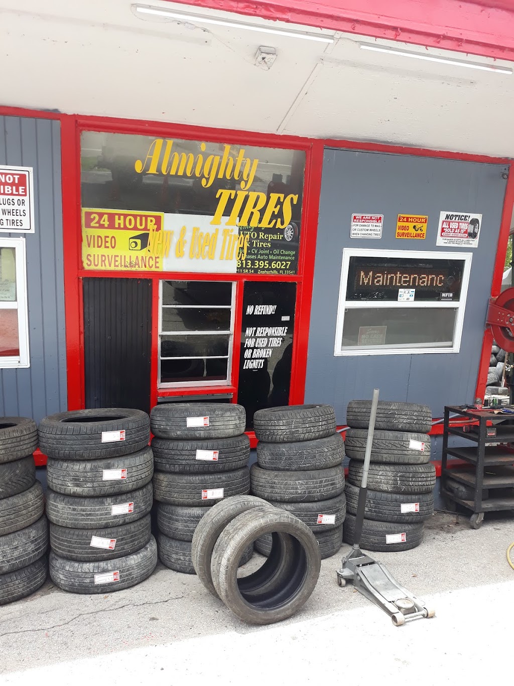 Almighty Tires | 37911 FL-54, Zephyrhills, FL 33542, USA | Phone: (813) 395-6027