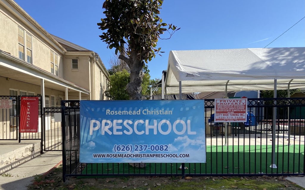 Rosemead Christian Preschool & Infant Center | 9032 Mission Dr, Rosemead, CA 91770, USA | Phone: (626) 237-0082