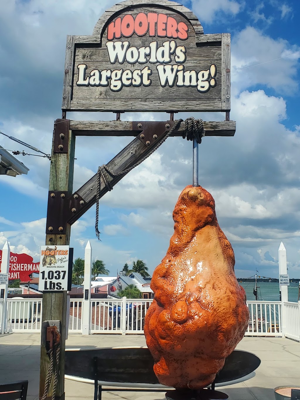 Hooters | 192 Johns Pass, Boardwalk Pl W, Madeira Beach, FL 33708, USA | Phone: (727) 797-4668