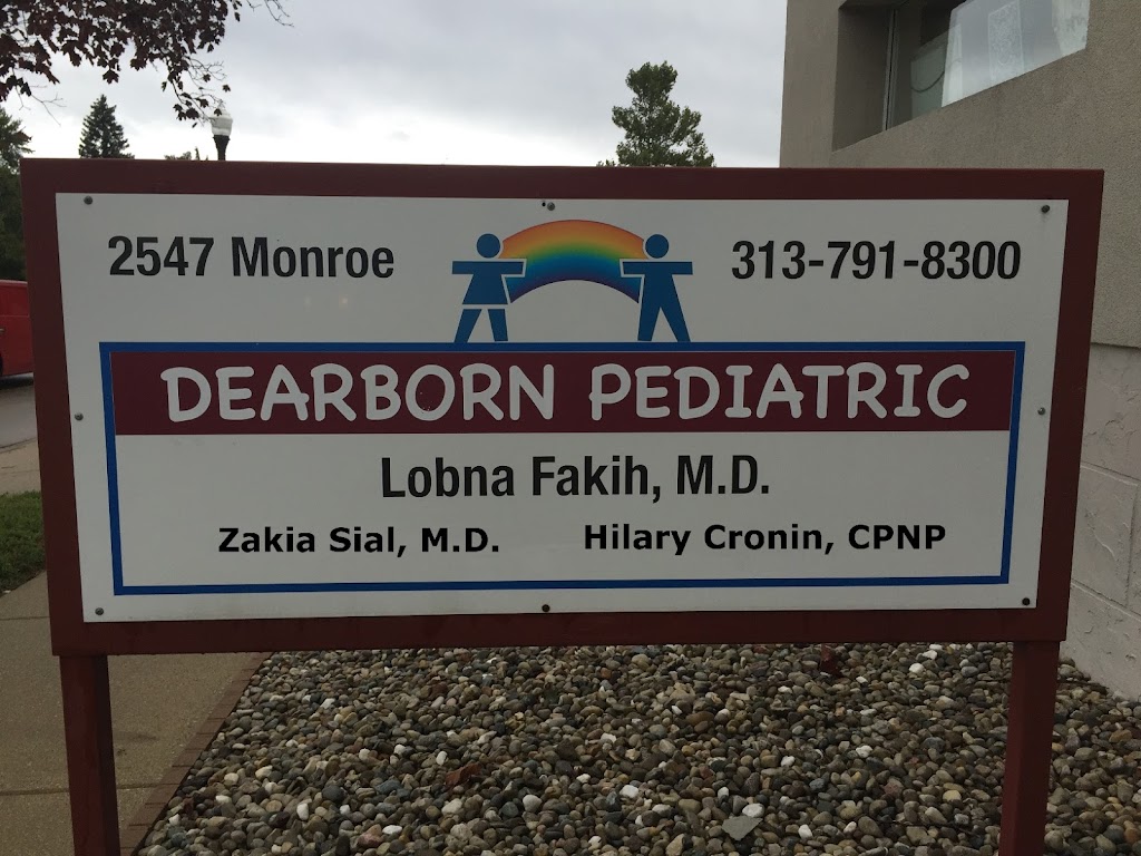 Dearborn Pediatric & Adolescent Medical Center - Zakia Sial MD | 2547 Monroe St #3013, Dearborn, MI 48124, USA | Phone: (313) 791-8300