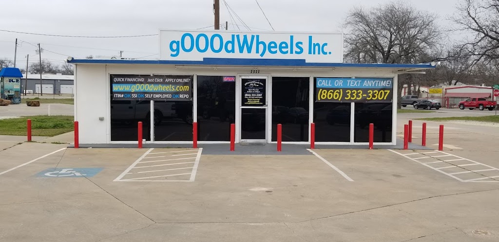 gOOOdWheels Inc | 1111 S Main St, Cleburne, TX 76033 | Phone: (866) 333-3307