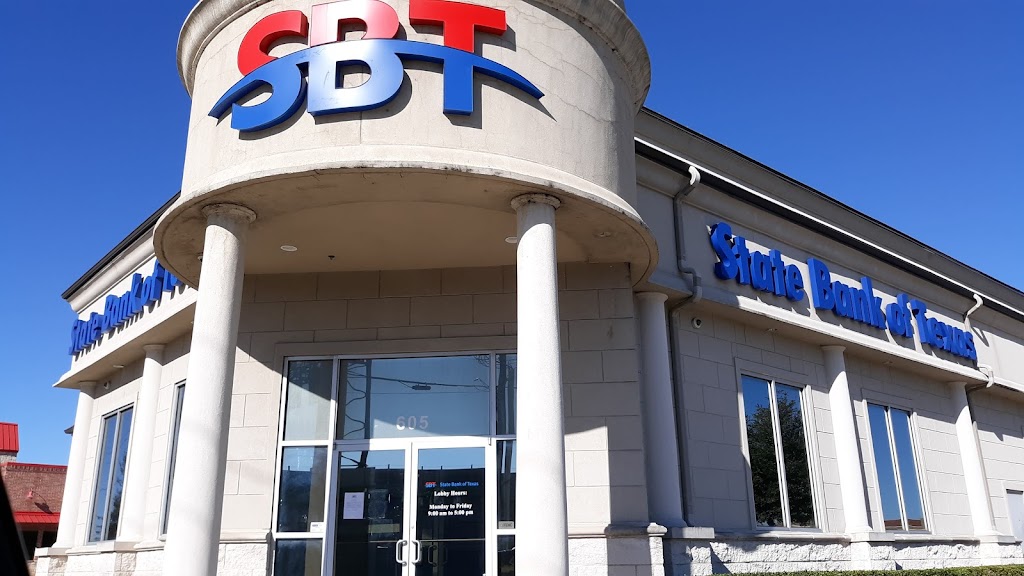 State Bank of Texas | 605 W Airport Fwy, Irving, TX 75062, USA | Phone: (972) 594-0929