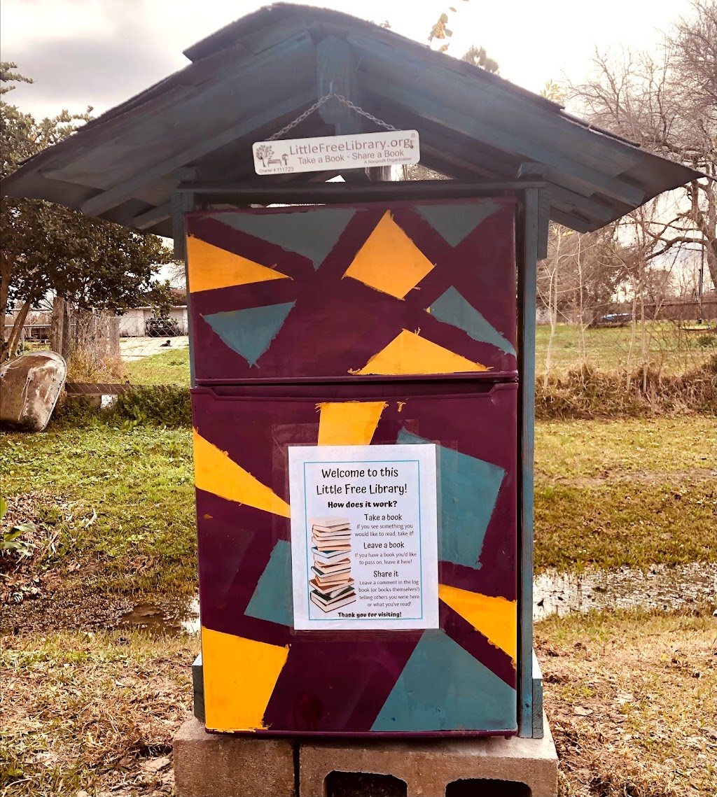 Little Free Library Charter #111723 | 18111 Elton St, Alvin, TX 77511, USA | Phone: (979) 264-7472