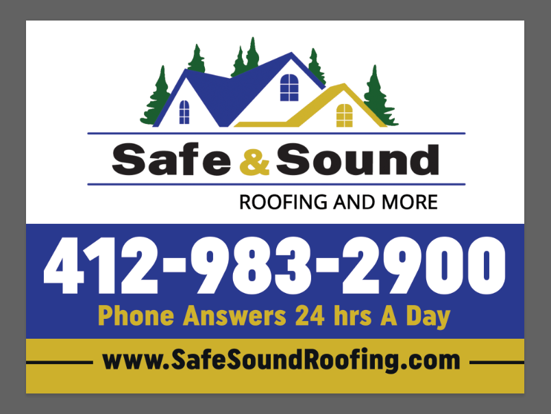 Safe & Sound Roofing & Solar | 1120 Braun Rd, Bethel Park, PA 15102, USA | Phone: (412) 983-2900