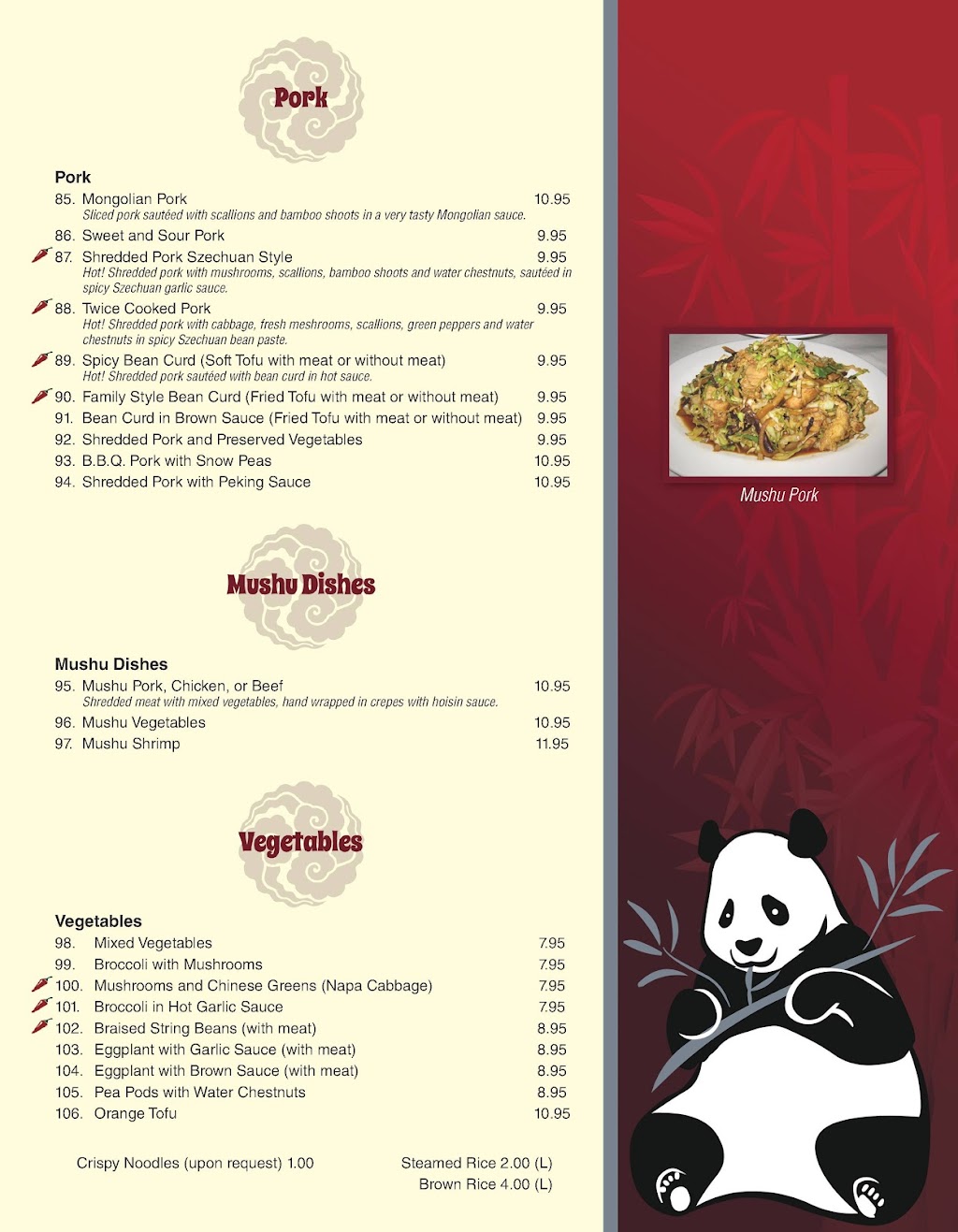 Silver Panda | 10116 Mason Ave, Chatsworth, CA 91311, USA | Phone: (818) 885-1106