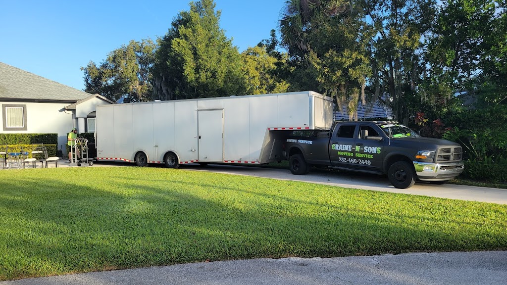 Craine - n - Sons Moving Service | 8963 E County Rd 466, The Villages, FL 32162, USA | Phone: (352) 460-2449