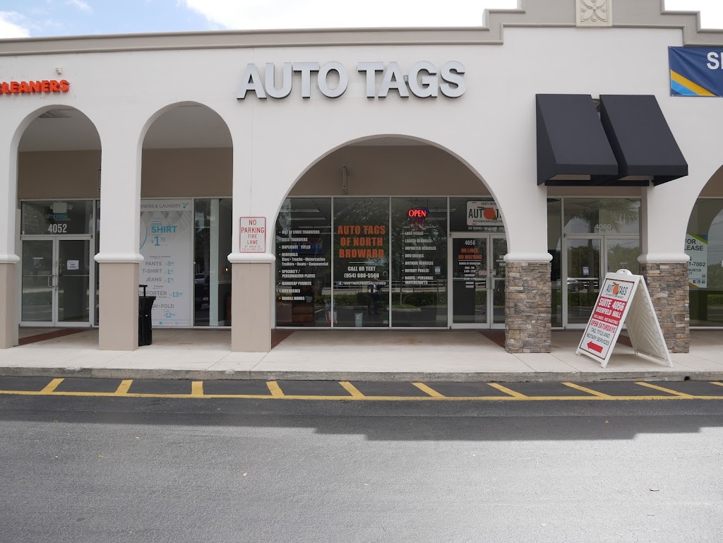 Auto Tags of North Broward | 4056 W Hillsboro Blvd, Deerfield Beach, FL 33442, USA | Phone: (954) 686-5560