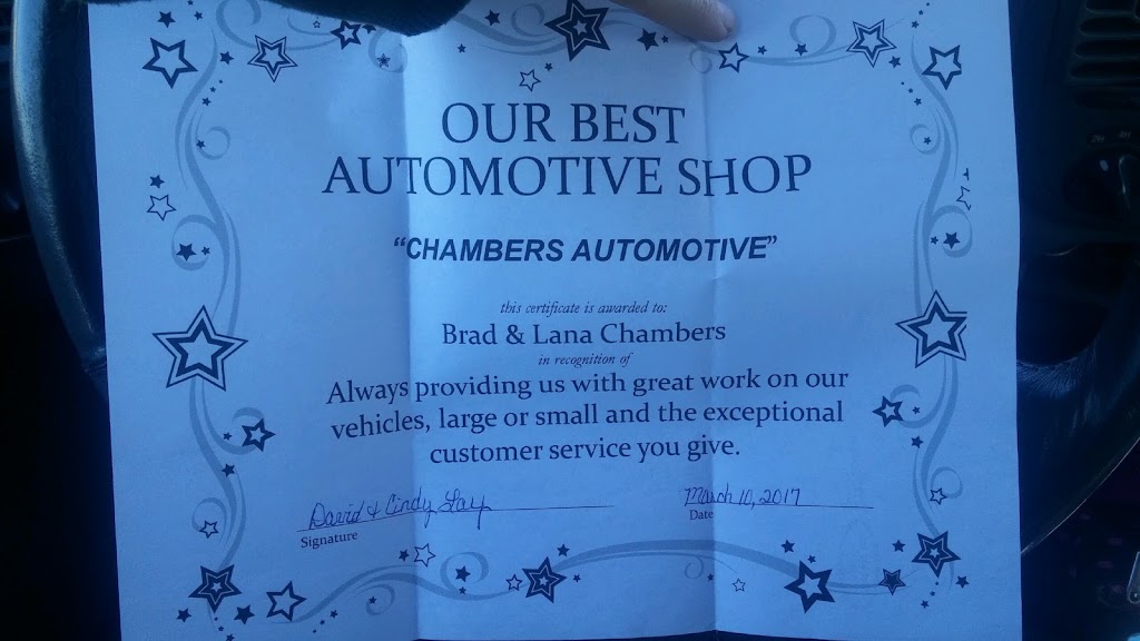 Chambers Automotive | 306 Gun Barrel Ln, Gun Barrel City, TX 75156, USA | Phone: (903) 887-8555