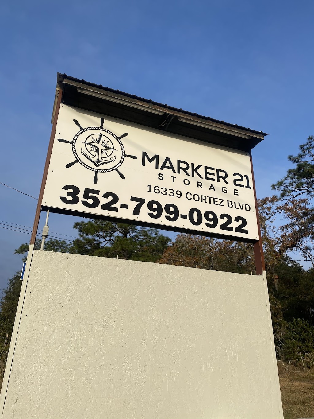 Marker 21 Storage | 16339 Cortez Blvd, Brooksville, FL 34601, USA | Phone: (352) 799-0922