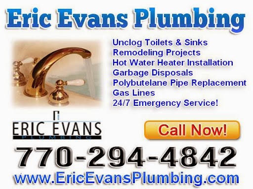 Eric Evans Plumbing | 1059 Firethorne Pass, Cumming, GA 30040, USA | Phone: (770) 294-4842