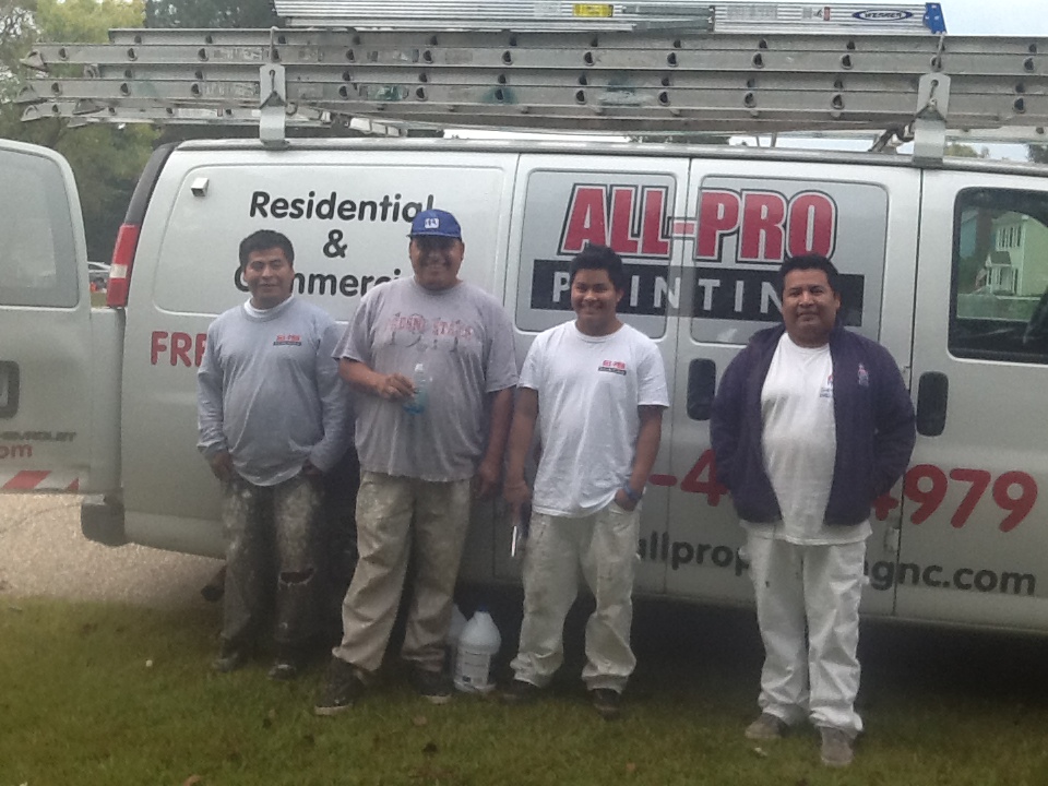 All Pro Painting | 404 Auburn Square Dr, Durham, NC 27713, USA | Phone: (919) 548-8993