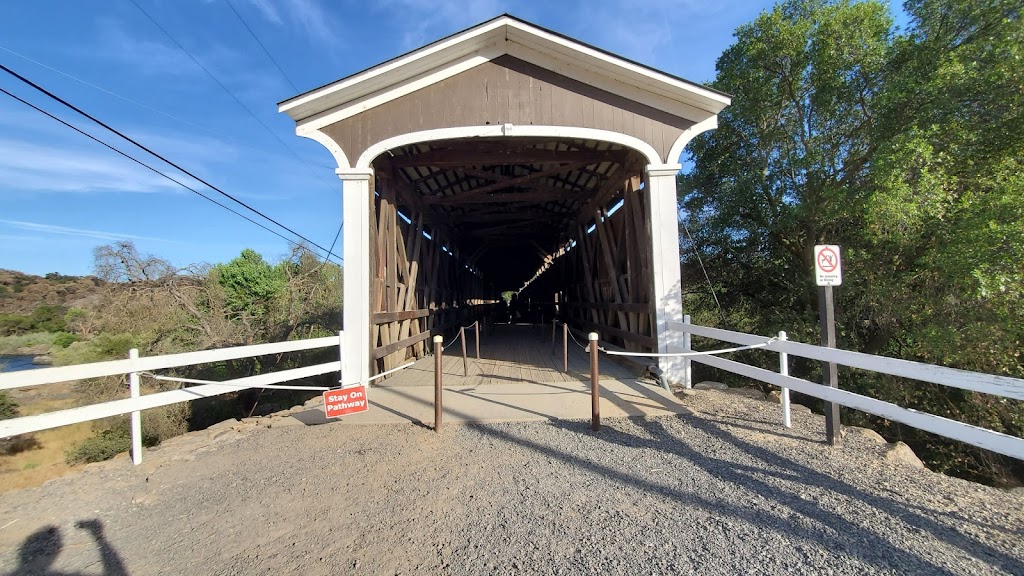 Knights Ferry Covered Bridge | 17968 Covered Bridge Rd, Knights Ferry, CA 95361, USA | Phone: (209) 881-3517