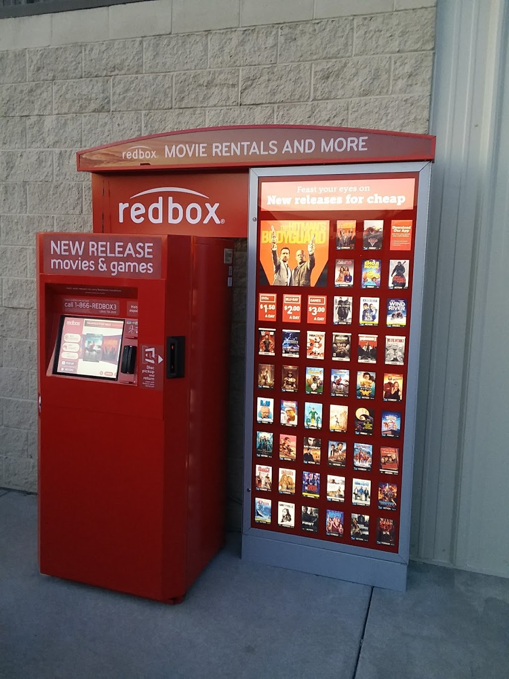 Redbox | 1820 Elm St, Syracuse, NE 68446, USA | Phone: (866) 733-2693