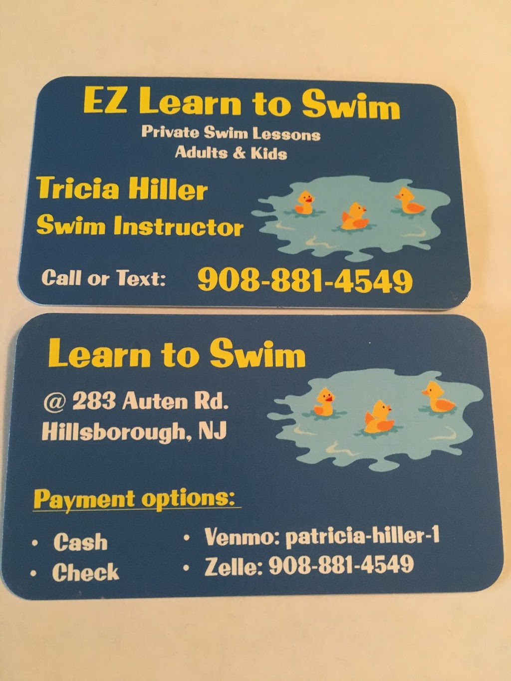 EZ Learn To Swim | 283 Auten Rd, Hillsborough Township, NJ 08844, USA | Phone: (908) 881-4549