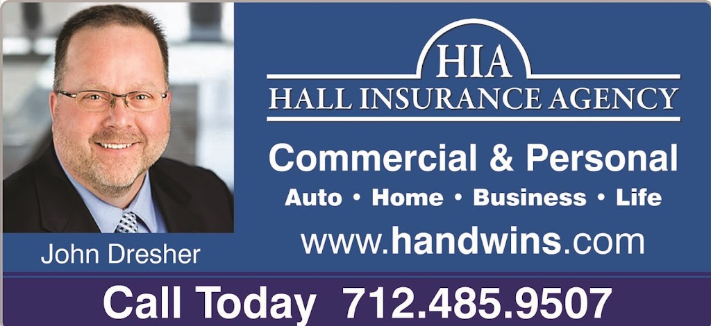 Hall Insurance Agency | 300 1/2 Front St, Neola, IA 51559, USA | Phone: (712) 485-9507