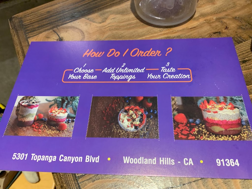 Ubatuba Acai - Woodland Hills | 5301 CA-27, Woodland Hills, CA 91364, USA | Phone: (818) 564-5507