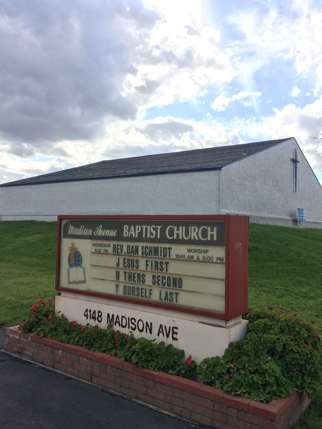 Madison Avenue Baptist Church | 4148 Madison Ave, North Highlands, CA 95660, USA | Phone: (916) 332-6404