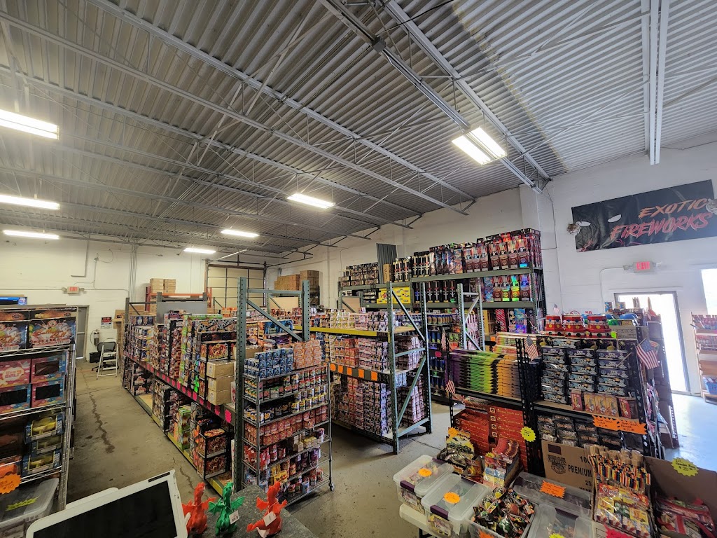 Exotic Fireworks Retail/Wholesale | 6986 N Telegraph Rd, Dearborn Heights, MI 48127, USA | Phone: (313) 477-7636