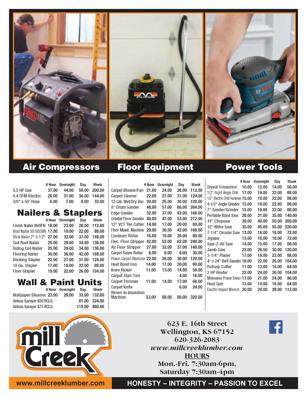 Mill Creek Lumber & Supply Co | 623 E 16th St, Wellington, KS 67152, USA | Phone: (620) 326-2083